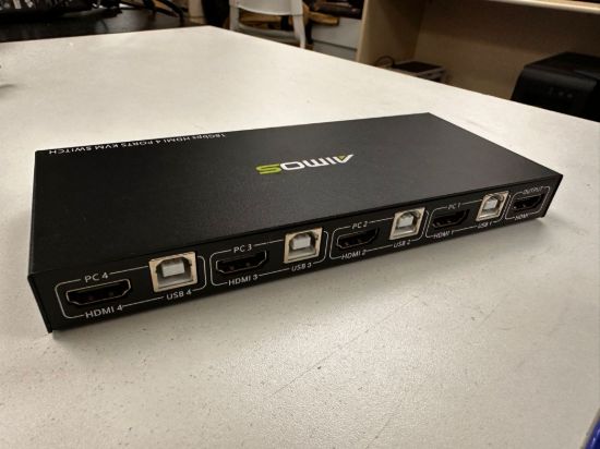 Picture of AIMOS 4 Port USB, HDMI KVM Switch (✌️✌️)