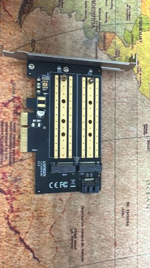Picture of UGREEN ED10 NGFF + NVMe PCIe Adapter (✌️✌️)