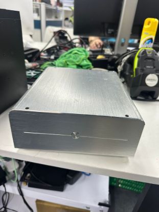 Picture of OEM Mini PC — Silver Brushed Aluminum (Industrial / Embedded Style)