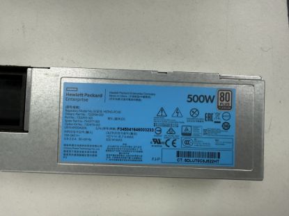 圖片 ✌️Hewlett Packard Enterprise (HPE) 500W Flex Slot Platinum Hot Plug Power Supply for ProLiant DL360/DL380 Gen9 Servers✌️